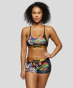 Women's PSD Space Jam 25th Anniversary Boy Shorts BLACK