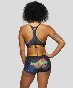 Women's PSD Space Jam 25th Anniversary Boy Shorts BLACK 7 Women's PSD Space Jam 25th Anniversary Boy Shorts BLACK -Women Shop 122480012 BLK 3