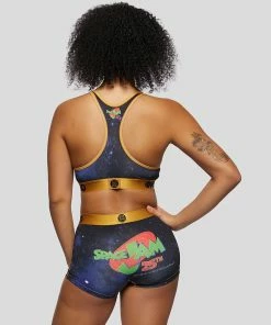Women's PSD Space Jam 25th Anniversary Sports Bra BLACK -Women Shop 1224T1012 BLK 3
