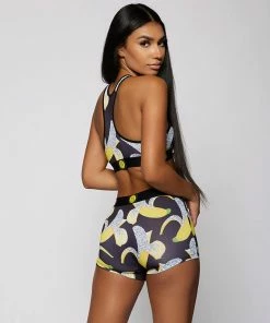 Women's PSD Iced Banana Boy Shorts BLACK 7 Women's PSD Iced Banana Boy Shorts BLACK -Women Shop 321480038 blk 3 2000x c942fcf6 6e8d 4670 86c2 363dcd05ceb1