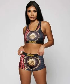 Women's PSD Deebo Samuel Geo Lux Boy Shorts MULTI COLOR