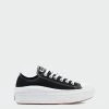Women's Converse Chuck Taylor All Star Move Low Shoes Black BLACK -Women Shop 570256C