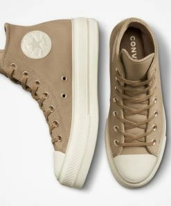 Women's Converse Chuck Taylor All Star Lift Platform Suede Nomad Khaki KHAKI -Women Shop A03250C E 107X1 06543c10 cbf1 40a0 a073 2464c2eb4809
