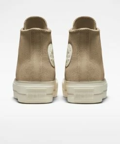 Women's Converse Chuck Taylor All Star Lift Platform Suede Nomad Khaki KHAKI -Women Shop A03250C F 107X1 50fa67ed 67d3 4e08 8181 c63417d3402b