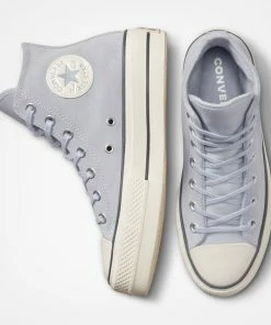 Women's Converse Chuck Taylor All Star Lift Platform Suede Gravel GRAY 13 Women's Converse Chuck Taylor All Star Lift Platform Suede Gravel GRAY -Women Shop A03251C E 107X1 4f05bf08 5733 48a5 a417 c23ac769835c