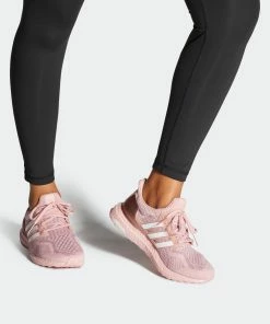 Women's Adidas Sportswear Ultraboost 5.0 DNA Shoes Wonder Mauve PINK -Women Shop GY7953 1