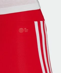 Women’s Adidas Originals Adicolor Traceable Shorts Red RED -Women Shop HC1958 2