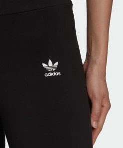 Women's Adidas Originals Adicolor Essentials Leggings Black BLACK 15 Women's Adidas Originals Adicolor Essentials Leggings Black BLACK -Women Shop HD2352 3