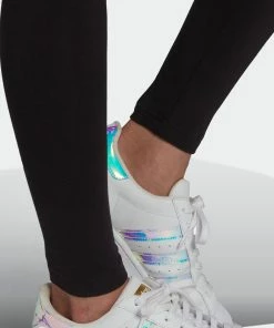 Women's Adidas Originals Adicolor Essentials Leggings Black BLACK 17 Women's Adidas Originals Adicolor Essentials Leggings Black BLACK -Women Shop HD2352 5