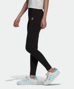 Women's Adidas Originals Adicolor Essentials Leggings Black BLACK 13 Women's Adidas Originals Adicolor Essentials Leggings Black BLACK -Women Shop HD2352 6