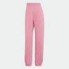 Women's Adidas Originals Adicolor Essentials Fleece Joggers Bliss Pink PINK -Women Shop HJ7864 1 APPAREL Photography FrontView grey