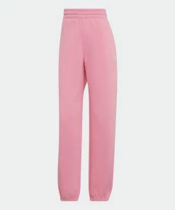 Women's Adidas Originals Adicolor Essentials Fleece Joggers Bliss Pink PINK
