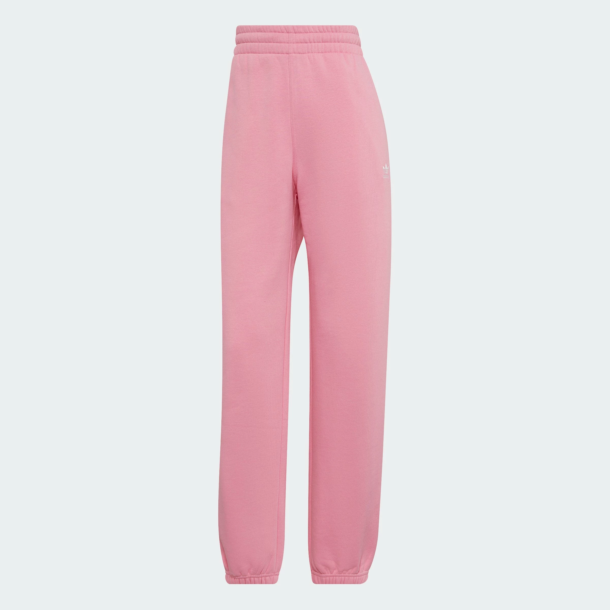 Women's Adidas Originals Adicolor Essentials Fleece Joggers Bliss Pink PINK 3 Women's Adidas Originals Adicolor Essentials Fleece Joggers Bliss Pink PINK