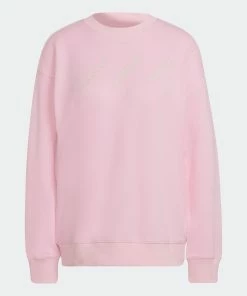 Women's Adidas Originals Crew Sweatshirt True Pink PINK
