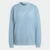 Women's Adidas Originals Crew Sweatshirt Ambient Sky BLUE 1 Women's Adidas Originals Crew Sweatshirt Ambient Sky BLUE -Women Shop HM4870 8
