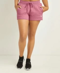 Women's Champion Reverse Weave Shorts Terracotta Pink PINK