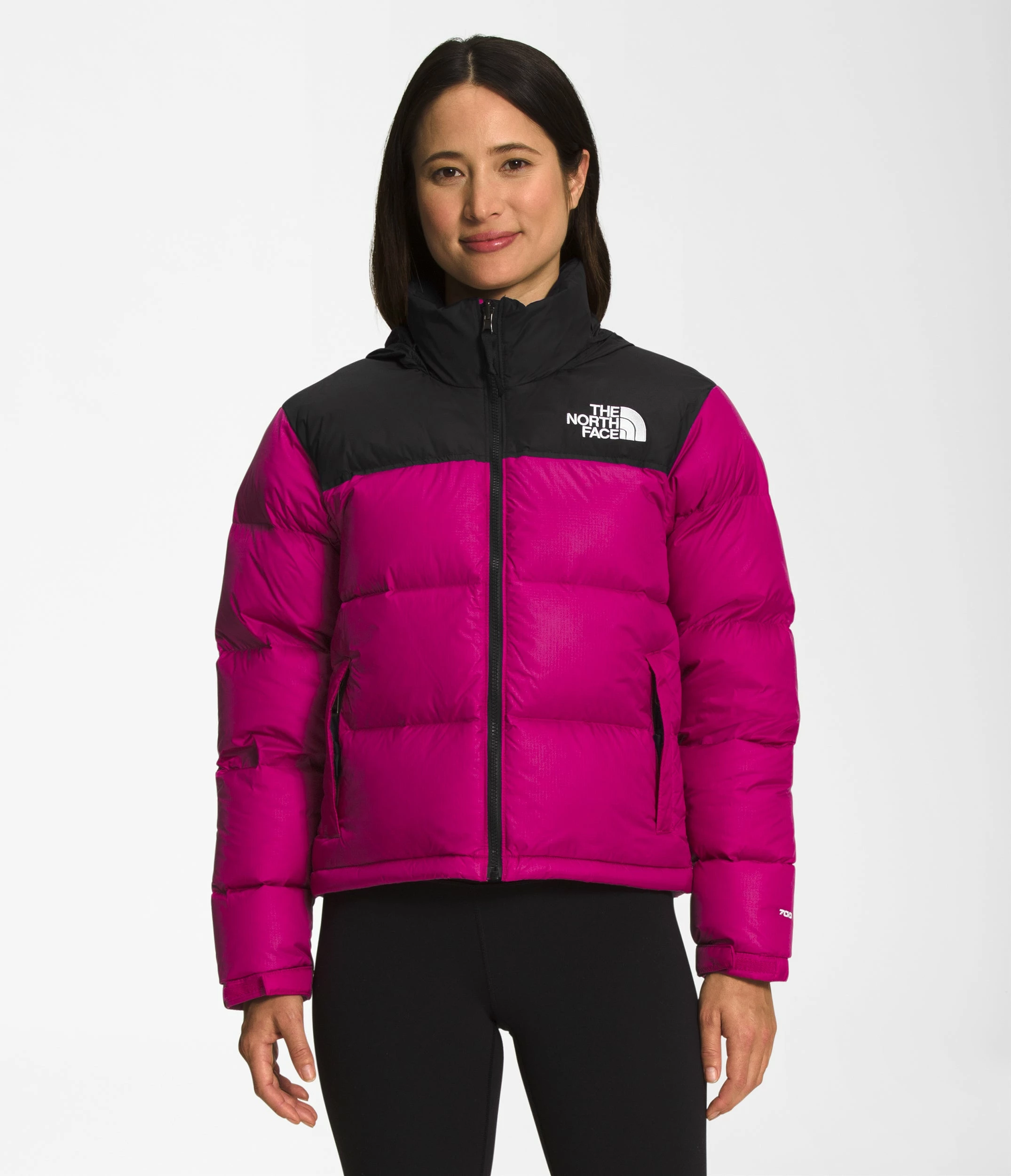 Women’s The North Face 1996 Retro Nuptse Jacket Fuchsia Pink PINK 4 Women’s The North Face 1996 Retro Nuptse Jacket Fuchsia Pink PINK - Image 2
