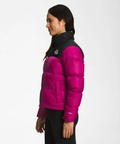 Women’s The North Face 1996 Retro Nuptse Jacket Fuchsia Pink PINK 10 Women’s The North Face 1996 Retro Nuptse Jacket Fuchsia Pink PINK -Women Shop NF0A3XEO 146 model34