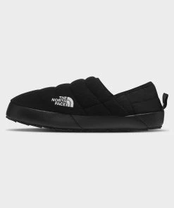 Women's The North Face Thermoball Traction V Denali Mules Black BLACK -Women Shop NF0A7W4L KX7 hero