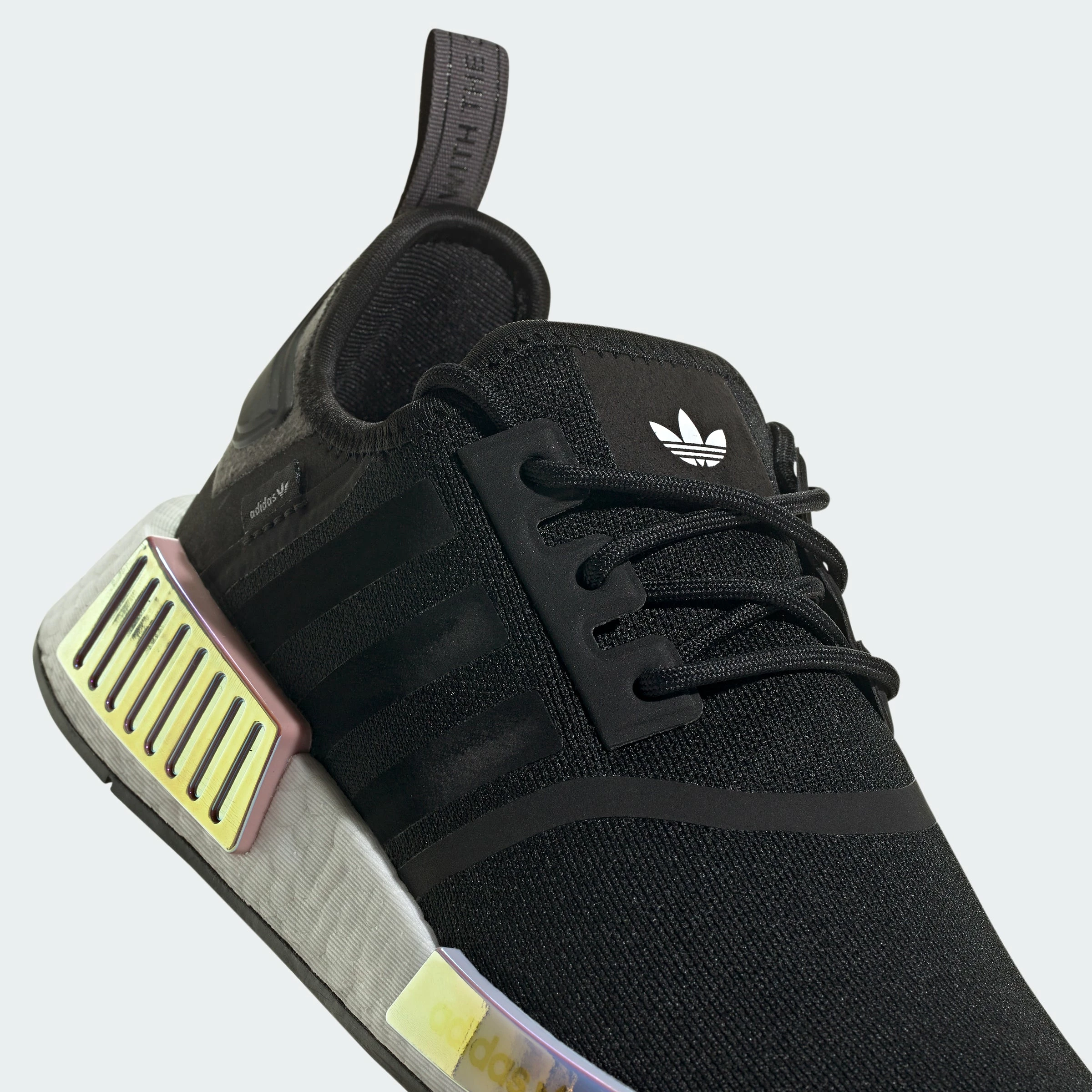 Women's Adidas Originals NMD_R1 Shoes Black BLACK 11 Women's Adidas Originals NMD_R1 Shoes Black BLACK - Image 9