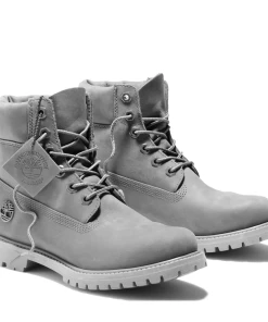 Women's Timberland Premium 6-Inch Waterproof Boots Grey GRAY 15 Women's Timberland Premium 6-Inch Waterproof Boots Grey GRAY -Women Shop TB0A22ZH033 3