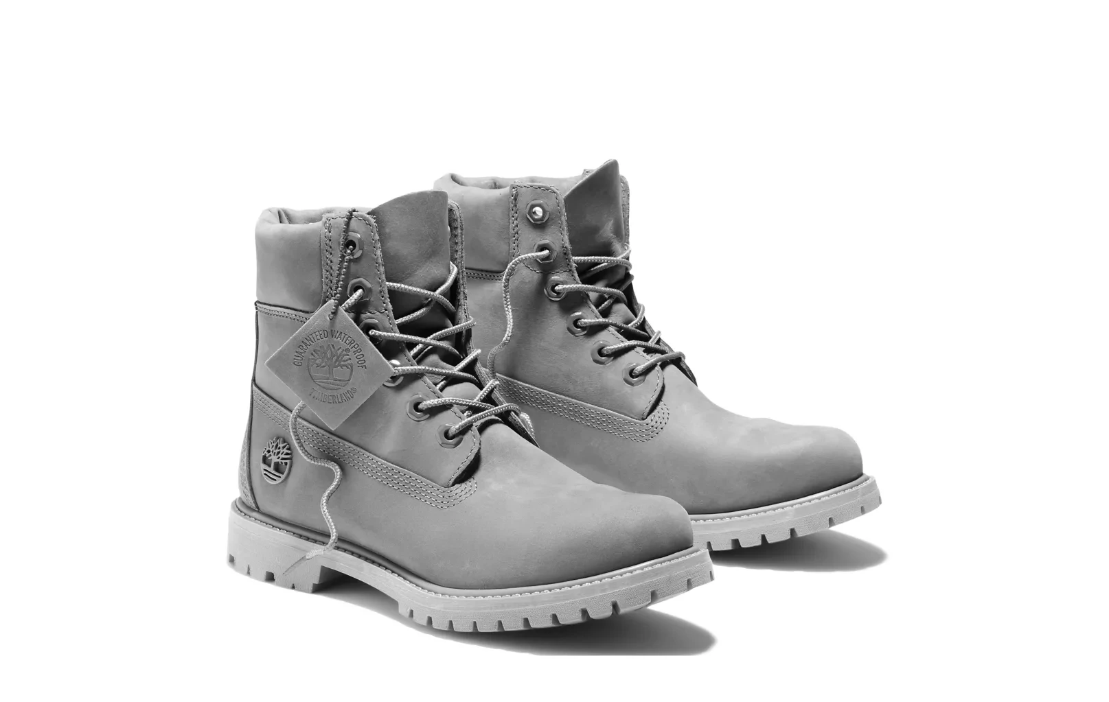 Women's Timberland Premium 6-Inch Waterproof Boots Grey GRAY 8 Women's Timberland Premium 6-Inch Waterproof Boots Grey GRAY - Image 6