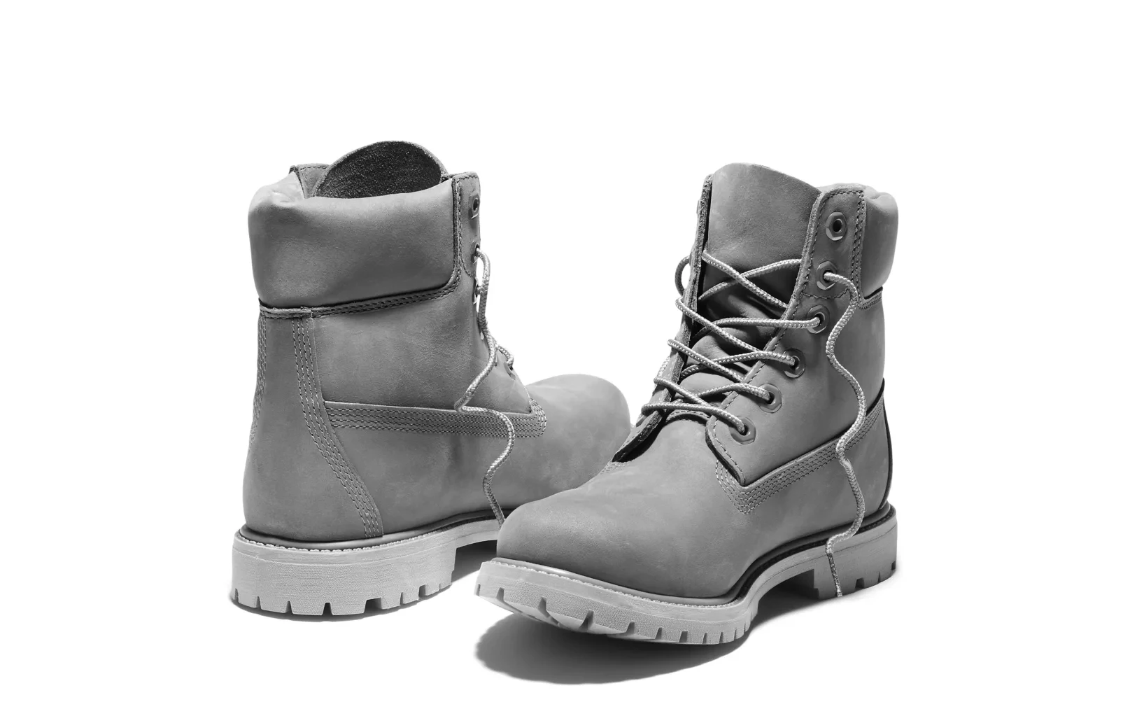 Women's Timberland Premium 6-Inch Waterproof Boots Grey GRAY 9 Women's Timberland Premium 6-Inch Waterproof Boots Grey GRAY - Image 7