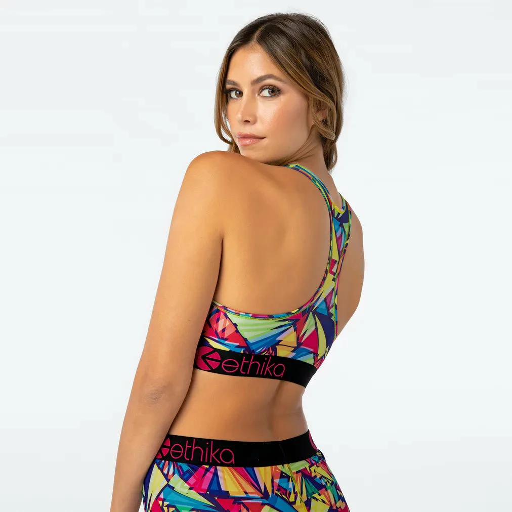 Women's Ethika Bomber Many Views Sports Bra MULTI COLOR 5 Women's Ethika Bomber Many Views Sports Bra MULTI COLOR - Image 3