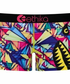 Women's Ethika Bomber Many Views Boy Shorts MULTI COLOR 9 Women's Ethika Bomber Many Views Boy Shorts MULTI COLOR -Women Shop WLUS1646 C jpg