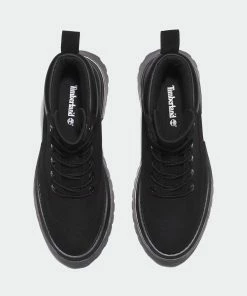 Women's Timberland Sky 6-Inch Lace-Up Boots Black BLACK -Women Shop WOMEN S TIMBERLAND SKY 6 INCH LACE UP BOOTS TB0A428J001 08