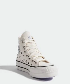 Women's Converse Chuck Taylor All Star Lift Platform Crystal Energy CREAM -Women Shop Women s Converse Chuck Taylor All Star Lift Platform Crystal Energy A03724C 02