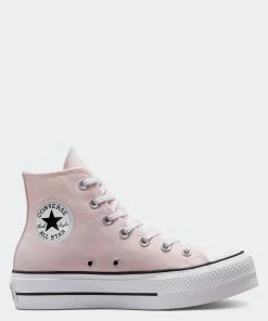 Women's Converse Chuck Taylor All Star Lift Platform Shoes Decade Pink PINK