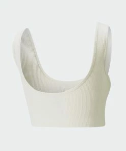 Women's PUMA Classics Ribbed Crop Top Bye Dye CREAM -Women Shop Women s PUMA Classics Ribbed Crop Top Bye Dye 53344799 02