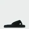 Women's PUMA Fluff Flip Flop Slides Black BLACK -Women Shop Women s PUMA Fluff Flip Flop Slides Black 38493801 02