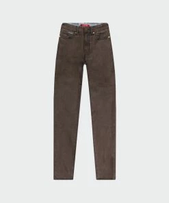 Women's Smoke Rise Over Spray Fashion Denim Aztec Brown BROWN