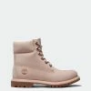 Women's Timberland Premium 6-Inch Waterproof Boots Light Pink PINK -Women Shop Women s Timberland Premium 6 Inch Waterproof Boots Light Pink TB0A5SRF662 01
