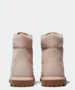Women's Timberland Premium 6-Inch Waterproof Boots Light Pink PINK -Women Shop Women s Timberland Premium 6 Inch Waterproof Boots Light Pink TB0A5SRF662 03