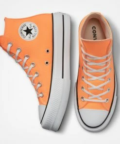 Women's Converse Chuck Taylor All Star Lift Platform Shoes Peach Beam ORANGE -Women Shop Women sConverseChuckTaylorAllStarLiftPlatformShoesPeachBeam A03052F5