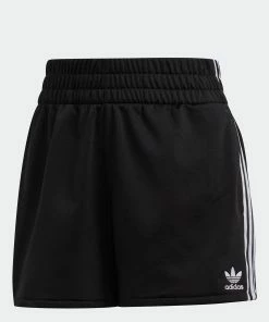 Women's Adidas Originals 3-Stripes Shorts Black BLACK