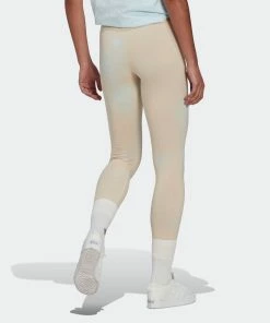 Women's Adidas Originals 7/8 Allover Print Leggings Almost Blue LIGHT BLUE -Women Shop Women sadidasOriginals78AlloverPrintLeggingsAlmostBlueHL6618 4