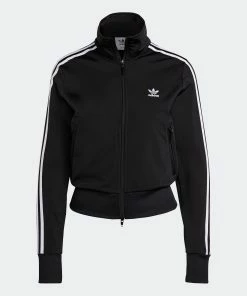 Women's Adidas Originals Adicolor Classics Firebird Track Jacket Black BLACK
