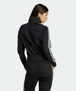 Women's Adidas Originals Adicolor Classics Firebird Track Jacket Black BLACK -Women Shop Women sadidasOriginalsAdicolorClassicsFirebirdTrackJacketBlackIB7405 4