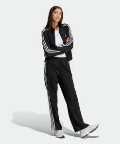 Women's Adidas Originals Adicolor Classics Firebird Track Jacket Black BLACK -Women Shop Women sadidasOriginalsAdicolorClassicsFirebirdTrackJacketBlackIB7405 5