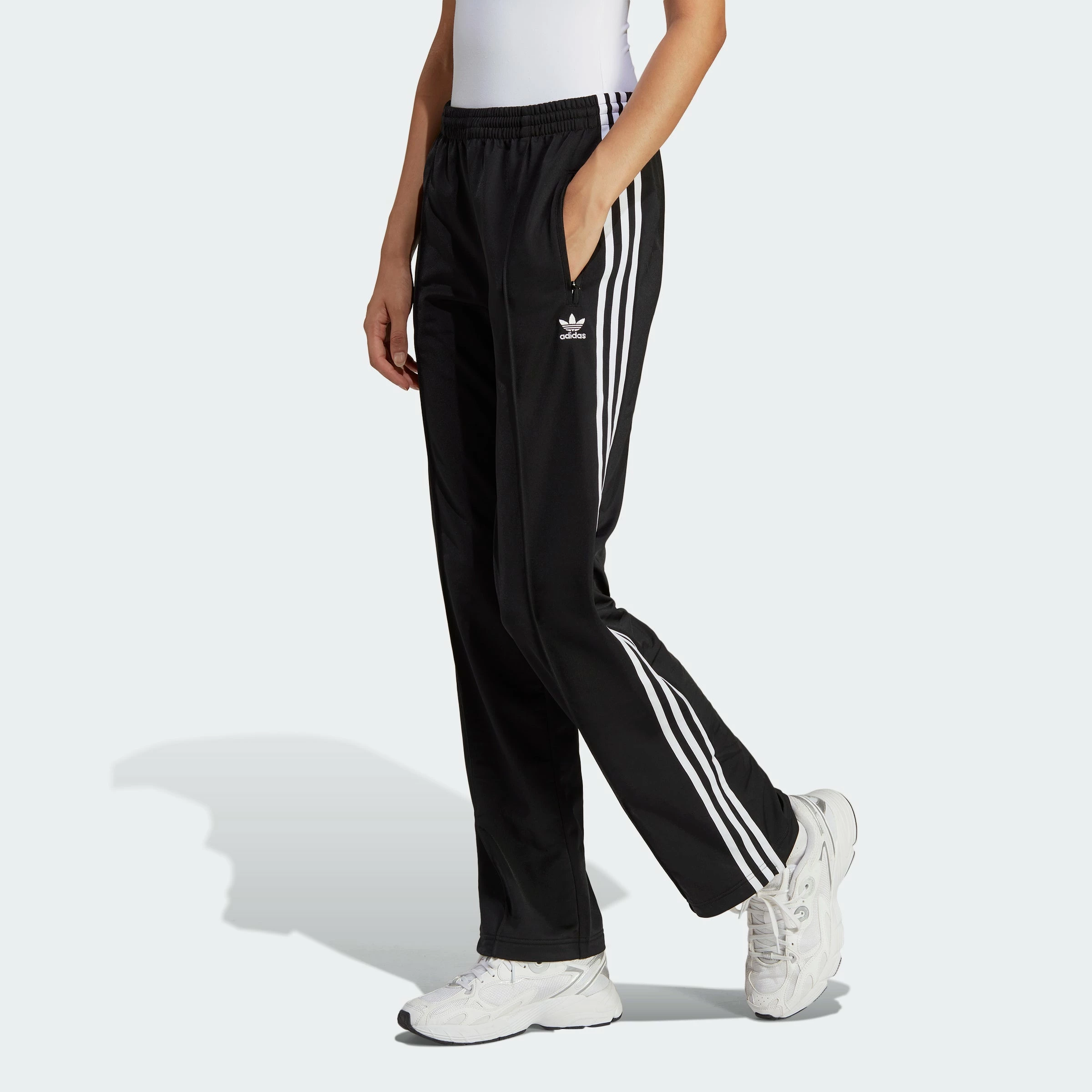 Women's Adidas Originals Adicolor Classics Firebird Track Pants Black BLACK 4 Women's Adidas Originals Adicolor Classics Firebird Track Pants Black BLACK - Image 2