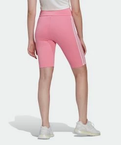 Women's Adidas Originals Adicolor Classics Primeblue Biker Shorts Pink PINK -Women Shop Women sadidasOriginalsAdicolorClassicsPrimeblueBikerShortsPinkHL6769 4