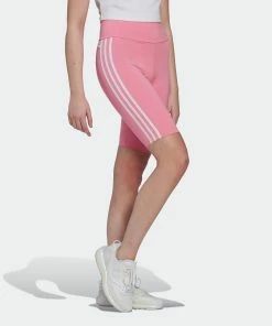 Women's Adidas Originals Adicolor Classics Primeblue Biker Shorts Pink PINK -Women Shop Women sadidasOriginalsAdicolorClassicsPrimeblueBikerShortsPinkHL6769 5