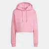 Women's Adidas Originals Adicolor Essentials Crop Fleece Hoodie Bliss Pink PINK 1 Women's Adidas Originals Adicolor Essentials Crop Fleece Hoodie Bliss Pink PINK -Women Shop Women sadidasOriginalsAdicolorEssentialsCropFleeceHoodieBlissPinkHJ7853 1