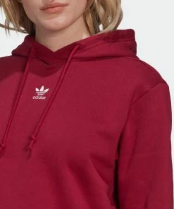 Women's Adidas Originals Adicolor Essentials Crop Fleece Hoodie Burgundy BURGUNDY 14 Women's Adidas Originals Adicolor Essentials Crop Fleece Hoodie Burgundy BURGUNDY -Women Shop Women sadidasOriginalsAdicolorEssentialsCropFleeceHoodieBurgundyHJ7849 7
