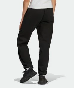 Women's Adidas Originals Adicolor Essentials Fleece Joggers Black BLACK -Women Shop Women sadidasOriginalsAdicolorEssentialsFleeceJoggersBlackH06629 3