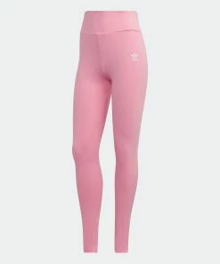 Women's Adidas Originals Adicolor Essentials Leggings Bliss Pink PINK